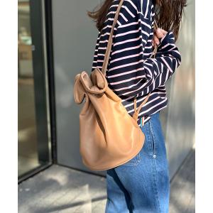 ショルダーバッグ バッグ レディース 「Tuo/トゥオ」 Drawstrin Faux Leather Bag｜zozo