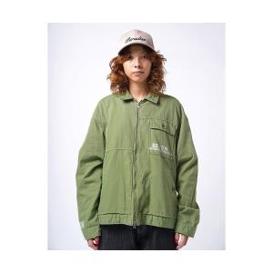 STUDIO SEVEN ブルゾン アウター Padded Zip V-neck Coverall