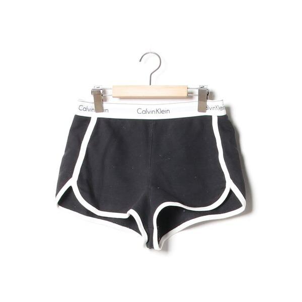 「Calvin Klein Underwear」 ショートパンツ MEDIUM ブラック レディース