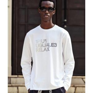 1PIU1UGUALE3 RELAX 1PIU1UGUALE3 ウノピュウノウグァーレトレ ロンT