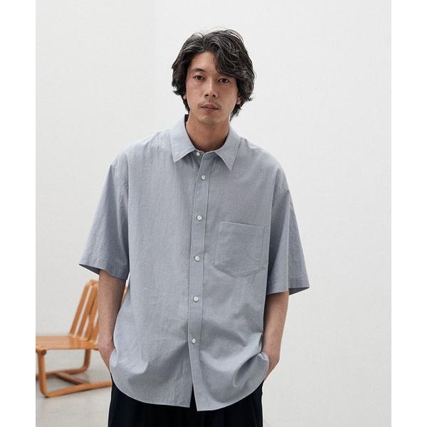 「LIDNM」 半袖シャツ SMALL ブルー系その他 メンズ