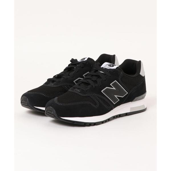 メンズ 「New Balance」 ローカットスニーカー 24.0cm ブラック