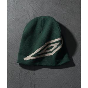 帽子 キャップ メンズ UMBRO/アンブロ 別注 Beanie Big Logo/ビーニー ビックロゴ