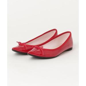 「Repetto」 フラットパンプス 37 レッド WOMEN