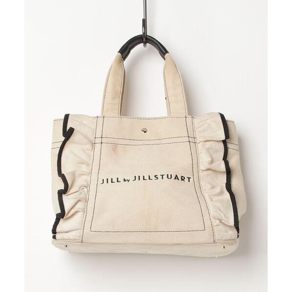 「JILL by JILL STUART」 刺繍ハンドバッグ - ベージュ レディース