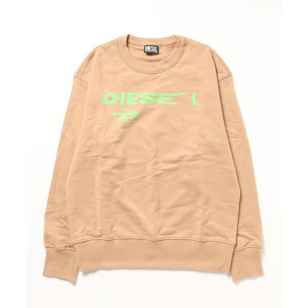 メンズ 「DIESEL」 スウェットカットソー - ブラウン