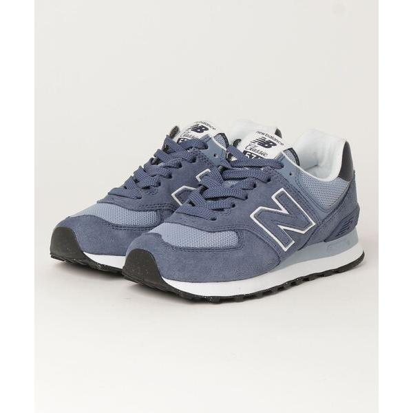 「New Balance」 ローカットスニーカー 23.0cm ネイビー メンズ