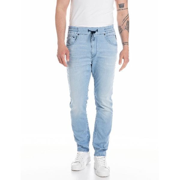 ジーンズ スリムテーパードLANNY X-Liteストレッチデニム メンズ