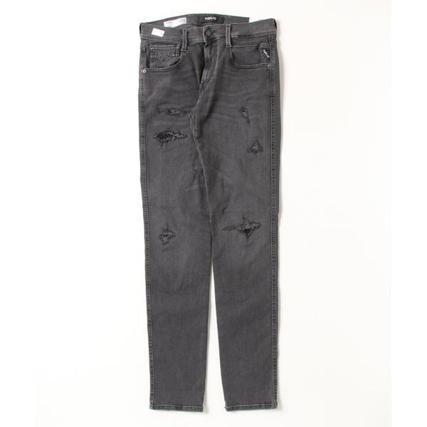 ジーンズ スリムフィットANBASS Hyperflex Re-used Original Brok...