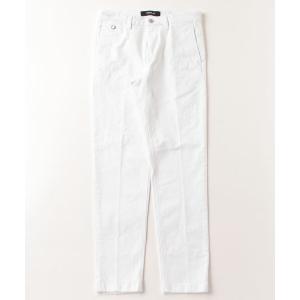 ジーンズ レギュラースリムBENNI Broken Edgeホワイトデニム メンズ
