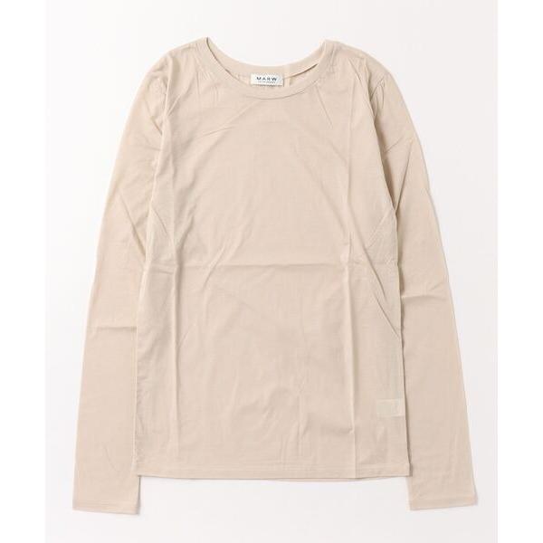 「MARW UNITED ARROWS」 長袖カットソー FREE ベージュ レディース