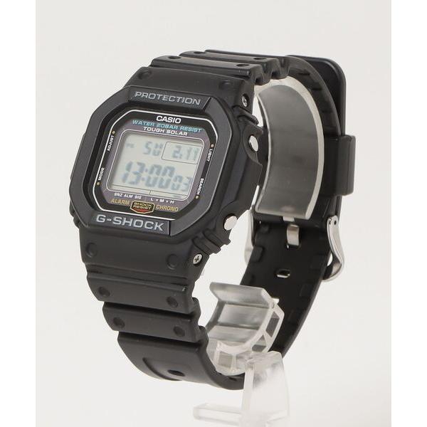 「G-SHOCK」 デジタル腕時計 FREE ブラック メンズ