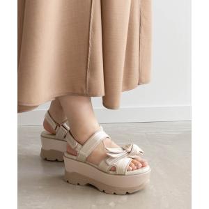 サンダル 2WAY トワルドゥジュイ リボンスポーツサンダル レディース