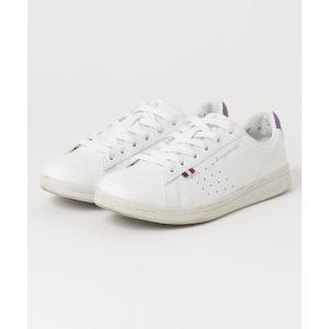 レディース 「le coq sportif」 ローカットスニーカー 22.5cm ホワイト