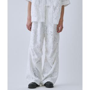 パンツ メンズ 「TAAKK/ターク」JACQUARD PANTS｜zozo