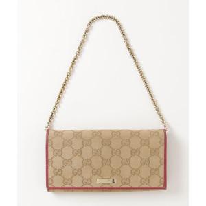 「GUCCI」 財布 - ブラウン WOMEN