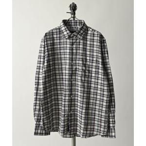 UNUSED アンユーズド 22AW 日本製 Damaged check shirt シルクコットン