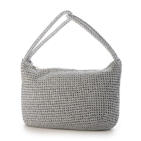 ショルダーバッグ バッグ カシュカシュ cachecache / 2wayハンドルメタリックコード編...
