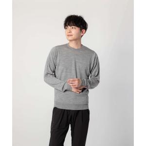 ニット メンズ JOHN SMEDLEY LUNDY CLASSIC CREW NECK PULLOVER STANDARD FIT ジョンスメドレー｜zozo