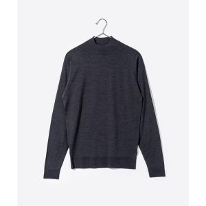 メンズ ニット JOHN SMEDLEY HARCOURT PULLOVER MOCK TURTLE LS STANDARD FIT ジョンスメドレー｜zozo