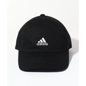 帽子 キャップ 「adidas/アディダス」ロゴ刺繍コットンツイルパネルキャップ｜zozo
