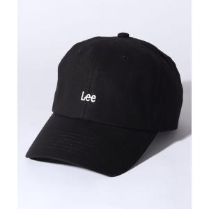 キャップ 帽子 「Lee/リー」コットンリネン ワンポイントロゴ キャップ メンズ レディース