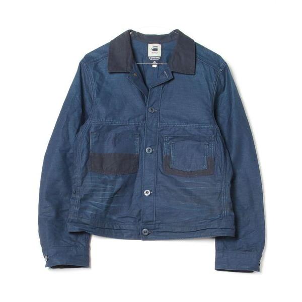 「G-STAR RAW」 デニムジャケット M ブルー メンズ