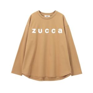 「ZUCCa」 長袖カットソー X-LARGE ベージュ WOMEN