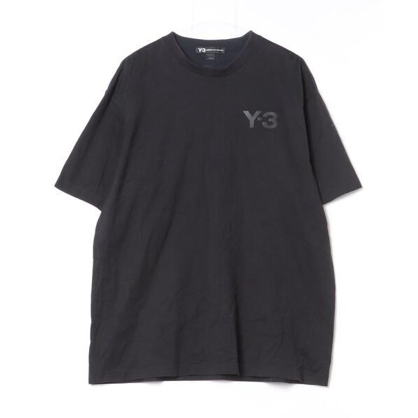 「Y-3」 半袖Tシャツ X-LARGE ブラック メンズ