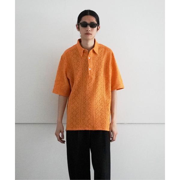 「KAIKO」 半袖ポロシャツ 2 オレンジ メンズ