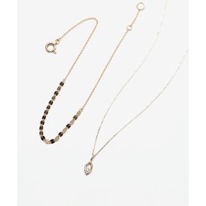 ネックレス HAPPY SET（K10 イエローゴールド ネックレス＆ブレスレットセット） BLOOM/ブルーム WEB限定 レディース