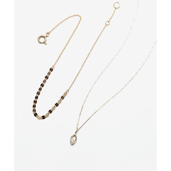 ネックレス HAPPY SET（K10 イエローゴールド ネックレス＆ブレスレットセット） BLOO...