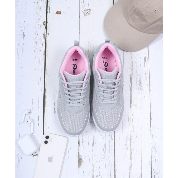 スニーカー 軽量レーススニーカー レディース