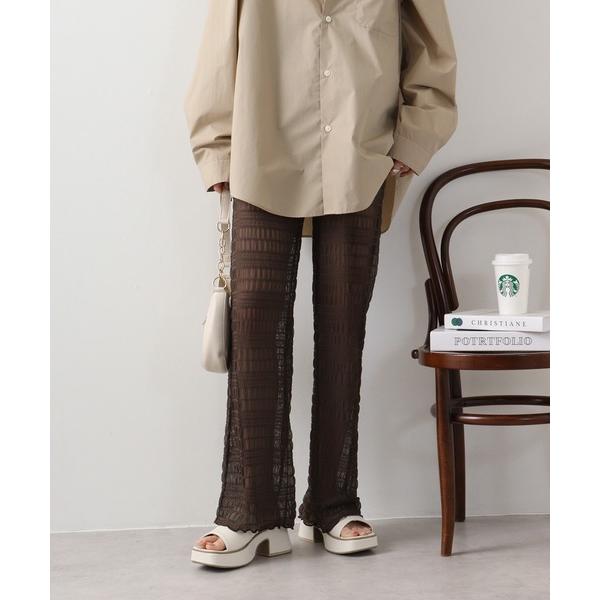 レギンス スパッツ PAGE ONE シアープリーツレギンス レディース