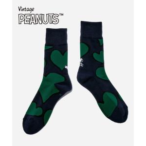 靴下 SNOOPY×CHICSTOCKS「SNOOPYハート」 レディース メンズ
