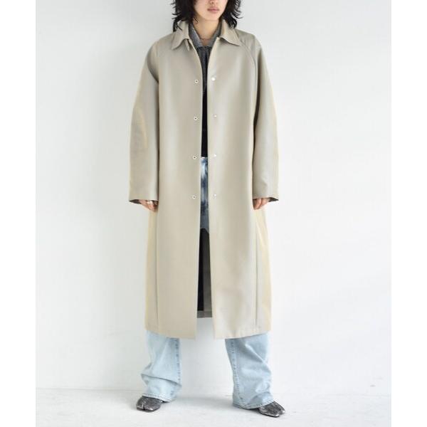 ステンカラーコート コート balmacaan coat レディース