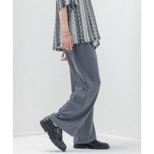 パンツ スラックス メンズ 「LUXURY+EASY」DRAPE WIDE PANTS/ラグイージー/ドレープワイドパンツ｜ZOZOTOWN Yahoo!店