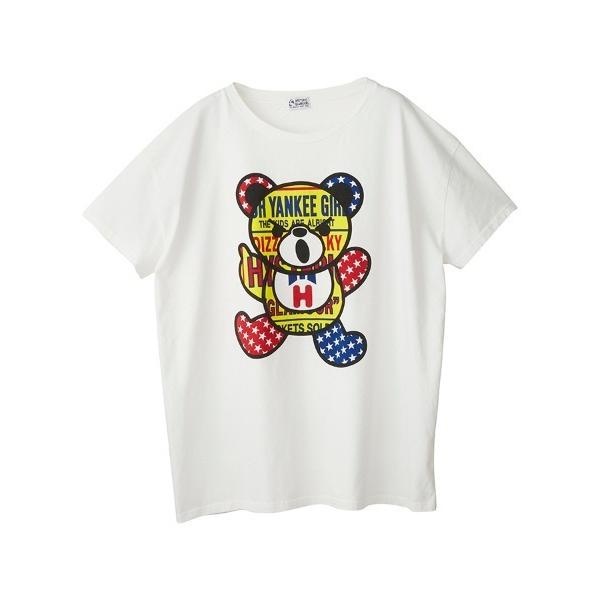 「HYSTERIC GLAMOUR」 半袖Tシャツ FREE ホワイト レディース