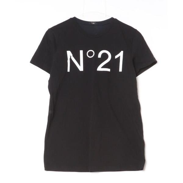 「N21 numero ventuno」 半袖Tシャツ 14 ブラック レディース