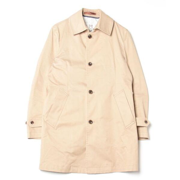 「MEN&apos;S MELROSE」 ステンカラーコート 3 ベージュ メンズ