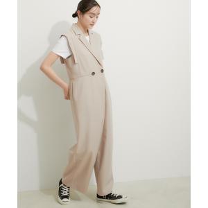 ADAM ET ROPE'（アダムエロペ） オールインワン レーススリーブ