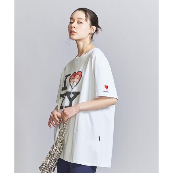 tシャツ Tシャツ レディース 「OPEN Yy」I LOVE YY BOX Tシャツ