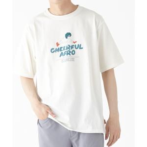 tシャツ Tシャツ メンズ アフロくん半袖T (ジャンプ)の商品画像