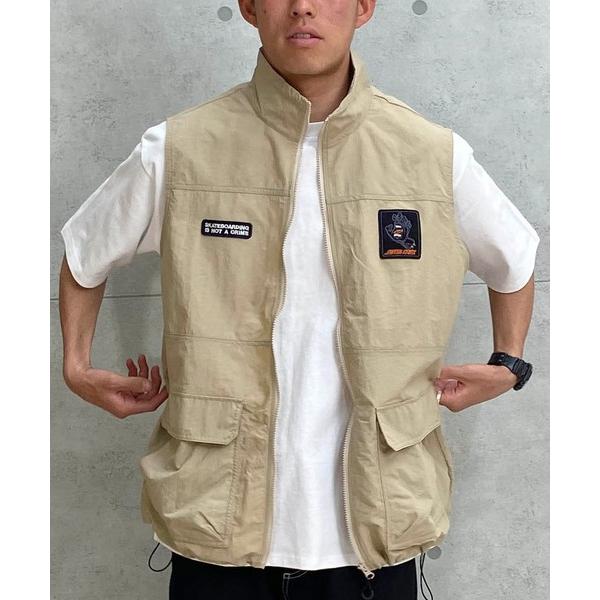 ベスト ジレ 「ムラサキスポーツ限定」SANTACRUZ/サンタクルーズ ベスト オーバーサイズ シ...