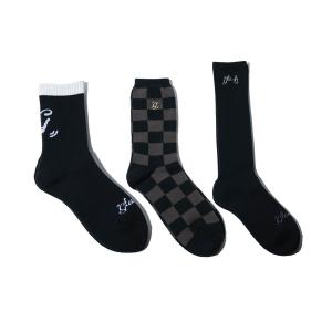 靴下 メンズ Logo Socks Set / ロゴソックスセット｜zozo