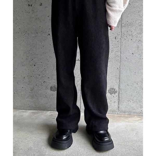 パンツ 裏起毛あったかコーデュロイパンツ レディース