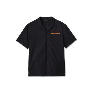HARLEY-DAVIDSON☆アロハシャツ メンズ半袖シャツ L ツイスティアロハプリントシャツ -ハーレーダビッドソン公式