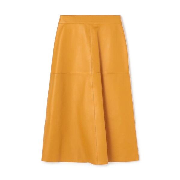 スカート 「別注」CINQUANTA ナッパレザースカート