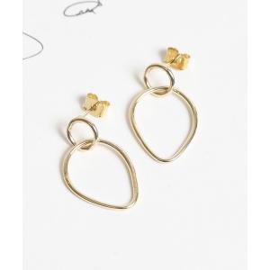 レディース ピアス 「Peony/ピオニー」/ゆるモチーフピアス｜zozo