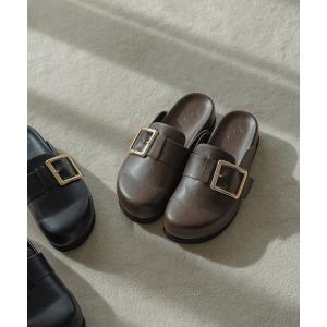 サンダル レディース 「eL」Big Buckle Sandals/997065｜zozo